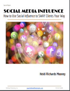 "Get your free copy of social Media Influence today!"
