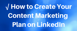 Linkedin Content Marketing Plan