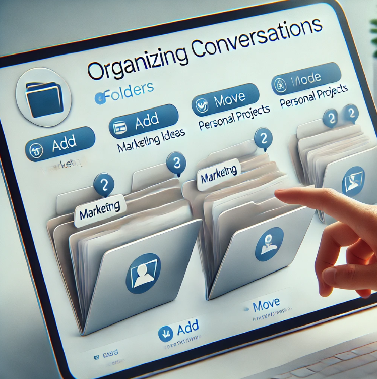 Storage Layout Chat How to Organize Your Conversations Using Folders in ChatGPT - Women in ...