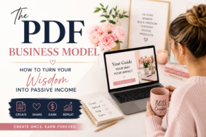"The PDF business model to passive income"
